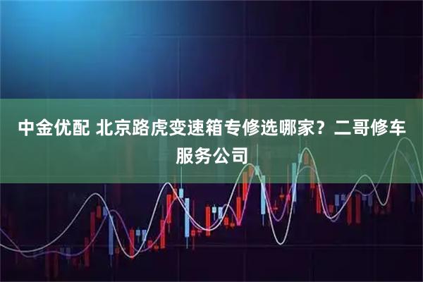 中金优配 北京路虎变速箱专修选哪家？二哥修车服务公司